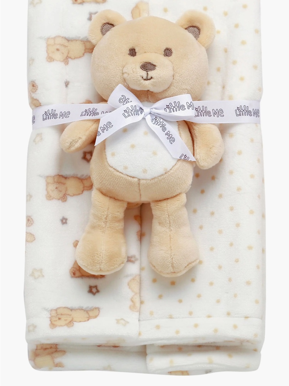 Little Me stuffie and blanket set